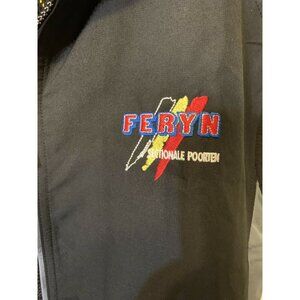 Feryn Sectionale‎ Poorten Cycling Vest Mens Sz L Full Zip Sleeveless Black Rare